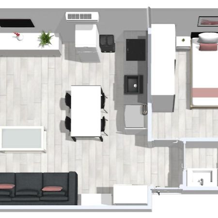 Roses Apartments 2 - Vista Mar Lateral 1Habitacion Bagian luar foto
