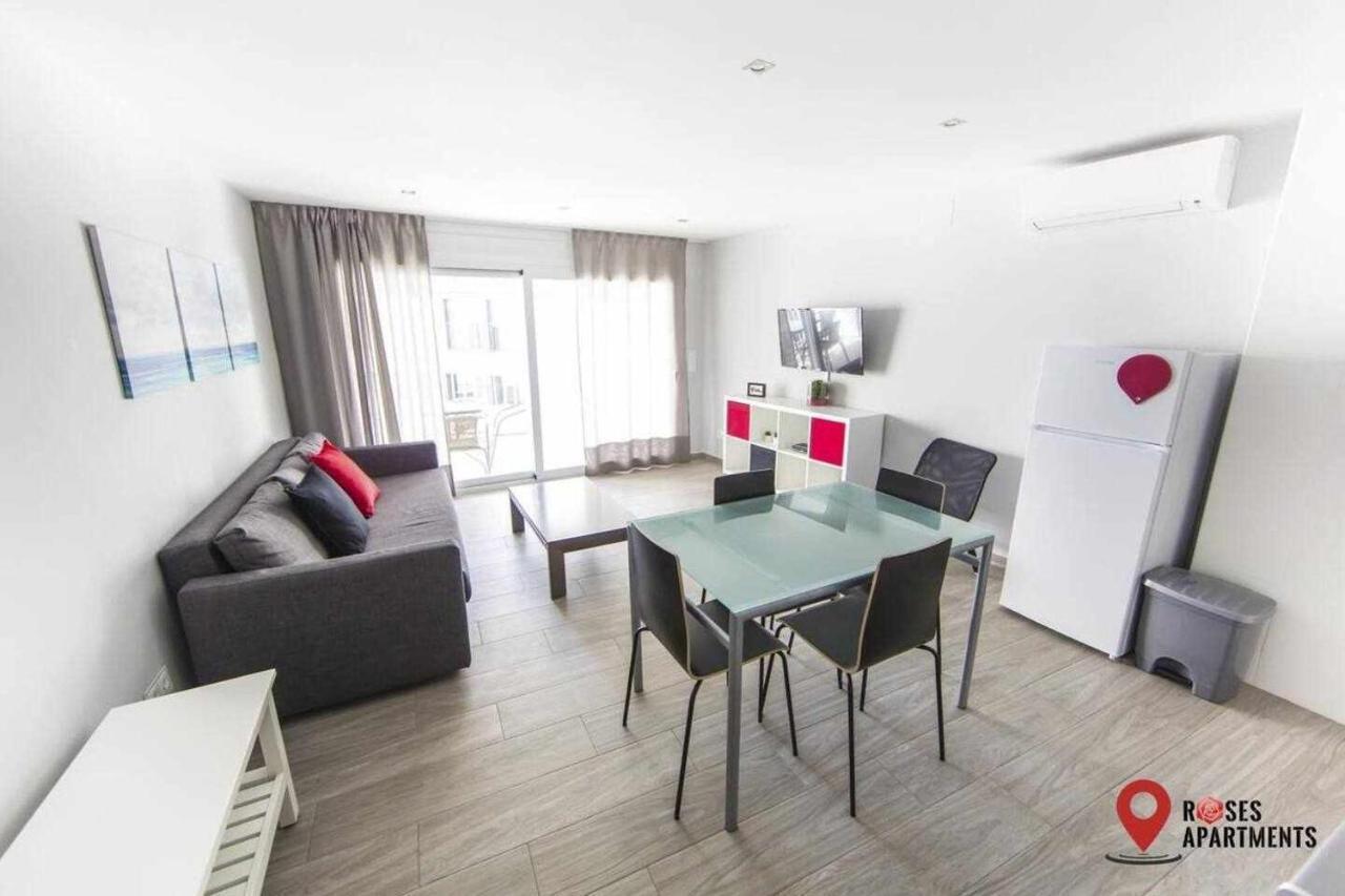Roses Apartments 2 - Vista Mar Lateral 1Habitacion Bagian luar foto